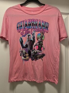 Marvel Pink Infinity Saga Graphic Tee Size Medium